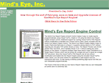Tablet Screenshot of mindseyeinc.com